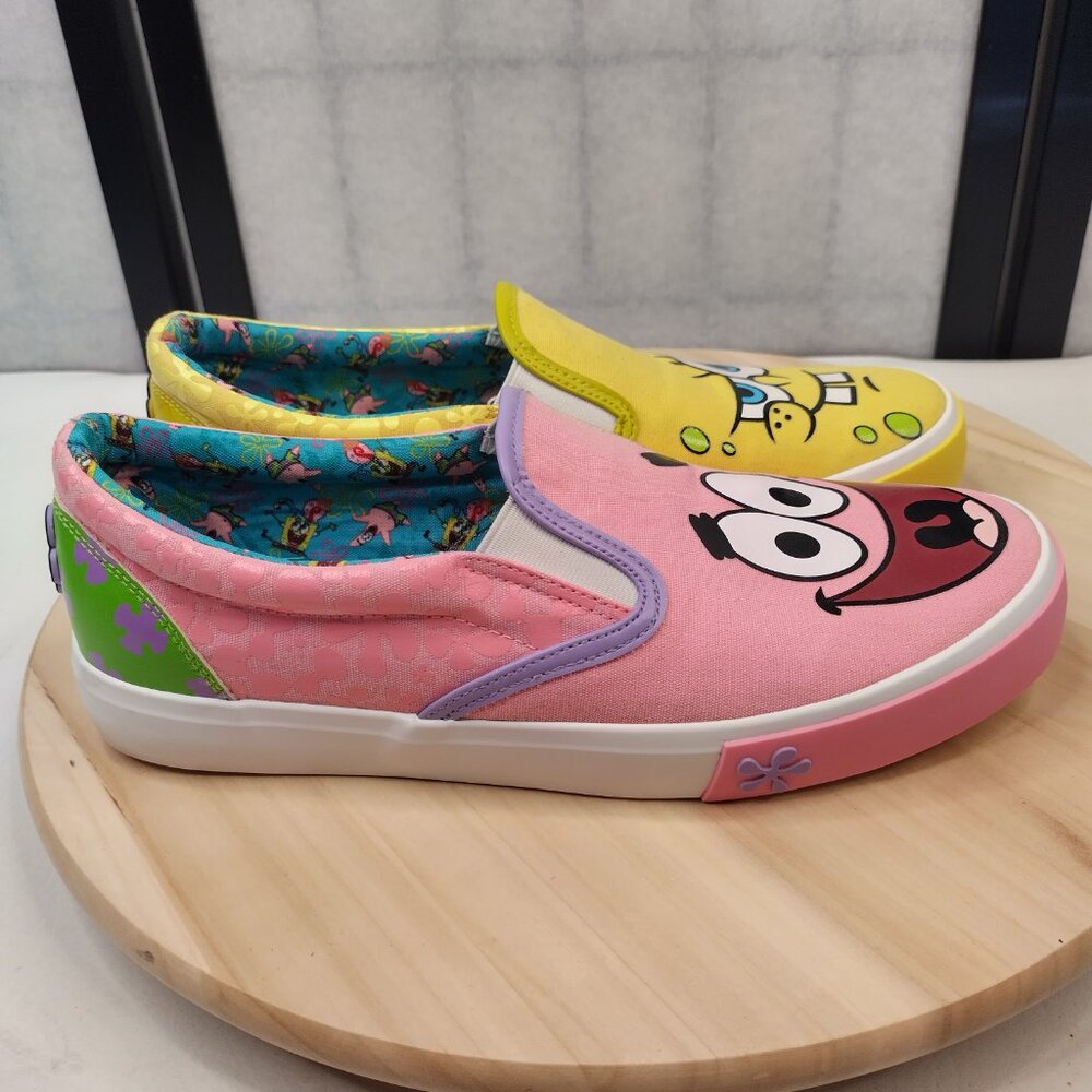 Spongebob Squarepants & Patrick Multicolor Slip-O… - image 2